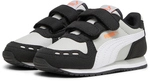 PUMA Cabana Racer Sl 20 Baby-Sneaker mit Klettverschluss 11 - ash gray/puma