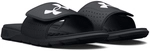 UNDER ARMOUR Ignite 7 Badelatschen Herren 001 - black/black/white 45