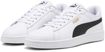PUMA Smash 3.0 Leder-Sneaker 11 - PUMA white/PUMA black/PUMA gold 40.5