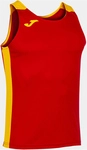 JOMA Record II &auml;rmelloses Laufshirt 609 - rot/gelb S