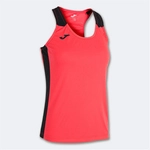 JOMA Record II Tanktop Damen 041 - korall/schwarz S