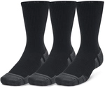 3er Pack UNDER ARMOUR Performance Tech Crew Socken 001 - black/black/jet gray L