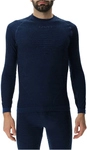 UYN Fusyon Biotech langarm Funktionsshirt Herren K662 - blue poseidon L/XL