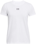 UNDER ARMOUR Off Campus Core T-Shirt Damen 100 - white/black M