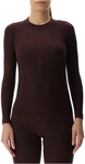 UYN Fusyon Biotech langarm Funktionsshirt Damen R789 - windsor wine L/XL