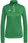 adidas Entrada 22 1/4-Zip Sweatshirt Damen HI2131 - team green/white M