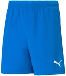 PUMA teamRISE Shorts Kinder electric blue lemonade/white 116