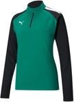 PUMA teamLIGA 1/4-Zip Trainings-Top Damen 05 - pepper green/puma black XS