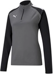 PUMA teamLIGA 1/4-Zip Trainings-Top Damen 13 - smoked pearl/puma white XS