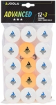 15er Pack JOOLA Advanced Train***40+ Tischtennisb&auml;lle 12+3