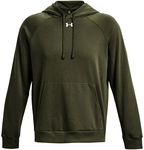 UNDER ARMOUR Rival Fleece Hoodie Herren 390 - marine od green/white S