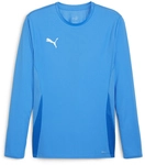 PUMA teamGOAL langarm Trikot Herren 02 - electric blue lemonade/puma white/puma team