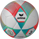 erima Hybrid Lite 290g Leicht-Fu&szlig;ball fiery-coral/petrol 4