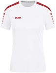 JAKO Power kurzarm Trikot Damen 004 - wei&szlig;/rot 36