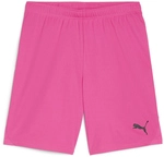 PUMA teamGOAL Shorts Herren 25 - fluro pink pes/puma black S