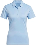 adidas Solid Poloshirt Damen IN9918 - clear sky M