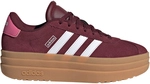 adidas VL Court Bold Plateau Sneaker Kinder IH4780 - shadow red/cloud white/pink