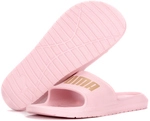 PUMA Divecat V2 Lite Badelatschen 21 - chalk pink/puma team gold 35.5