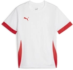 PUMA teamGOAL Matchday Trikot Kinder 11 - PUMA white/PUMA red/PUMA red 116