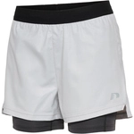 newline 2in1 Running Shorts Damen oyster mushroom XS