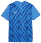 PUMA teamGLORY Trikot Kinder 02 - electric blue lemonade/puma white/blazing...