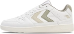 hummel St. Power Play Sneaker Damen 9561 - white/seagrass/bone white 36