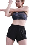 NIKE AeroSwift Dri-FIT ADV Laufshorts Damen 010 - black/white XL
