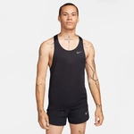 NIKE Fast Dri-FIT Singlet Lauf-Tanktop Herren 010 - black/reflective silv S