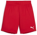 PUMA teamGOAL Shorts Kinder 01 - PUMA red/PUMA white 140