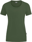 JAKO Organic T-Shirt Stretch Damen oliv 34