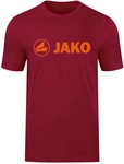 JAKO Promo T-Shirt Kinder weinrot/neonorange 116