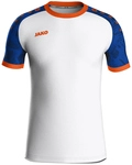 JAKO Iconic kurzarm Trikot Kinder 017 - wei&szlig;/sportroyal/neonorange 116