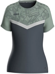 JAKO Iconic T-Shirt Damen 852 - anthra light/mintgr&uuml;n/soft grey 34