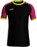 JAKO Iconic kurzarm Trikot Kinder 805 - schwarz/pink/neongelb 116