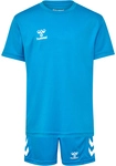 hummel hmlLOGO Sport-Set Trikot+Shorts Kinder 7428 - diva blue 116