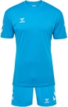 hummel hmlLOGO Sport-Set Trikot+Shorts 7428 - diva blue XXL