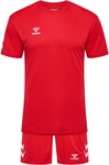 hummel hmlLOGO Sport-Set Trikot+Shorts 3062 - true red XXL