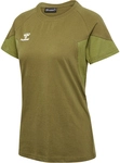 hummel hmlTRAVEL T-Shirt Damen 6599 - military olive XS