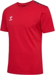hummel hmlAUTHENTIC Baumwoll-Shirt 3062 - true red S