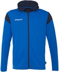 uhlsport Squad 27 Track Trainingsjacke mit Kapuze Kinder azurblau/marine 116