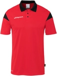 uhlsport Squad 27 Poloshirt Kinder rot/schwarz 140