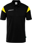 uhlsport Squad 27 Poloshirt Kinder schwarz/limonengelb 152