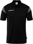 uhlsport Squad 27 Poloshirt Kinder schwarz/anthra 140