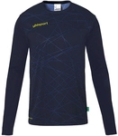 uhlsport Prediction langarm Torwarttrikot Kinder marine/fluo gelb 140