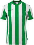 uhlsport Retro Stripe kurzarm Trikot Kinder gr&uuml;n/wei&szlig; 116