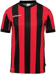 uhlsport Retro Stripe kurzarm Trikot Kinder schwarz/rot 116
