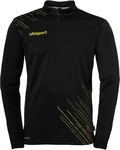 uhlsport Score 26 1/4-Zip Sweatshirt Kinder 222 - schwarz/limonengelb 116