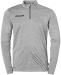 uhlsport Score 26 1/4-Zip Sweatshirt Kinder 213 - dark grau melange/schwarz 116