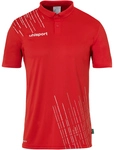 uhlsport Score 26 Poly Poloshirt Kinder 152 - rot/wei&szlig; 140