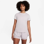 NIKE One Classic Dri-FIT kurzarm Fitness-Trainingsshirt Damen 019 - platinum